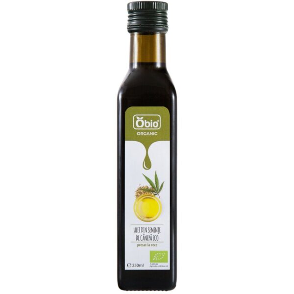 Ulei din seminte de canepa bio 250ml