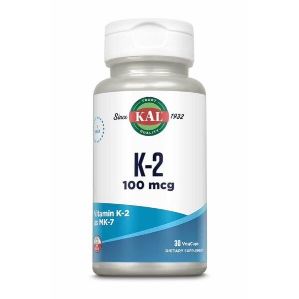Vitamin K-2 100mcg 30cps