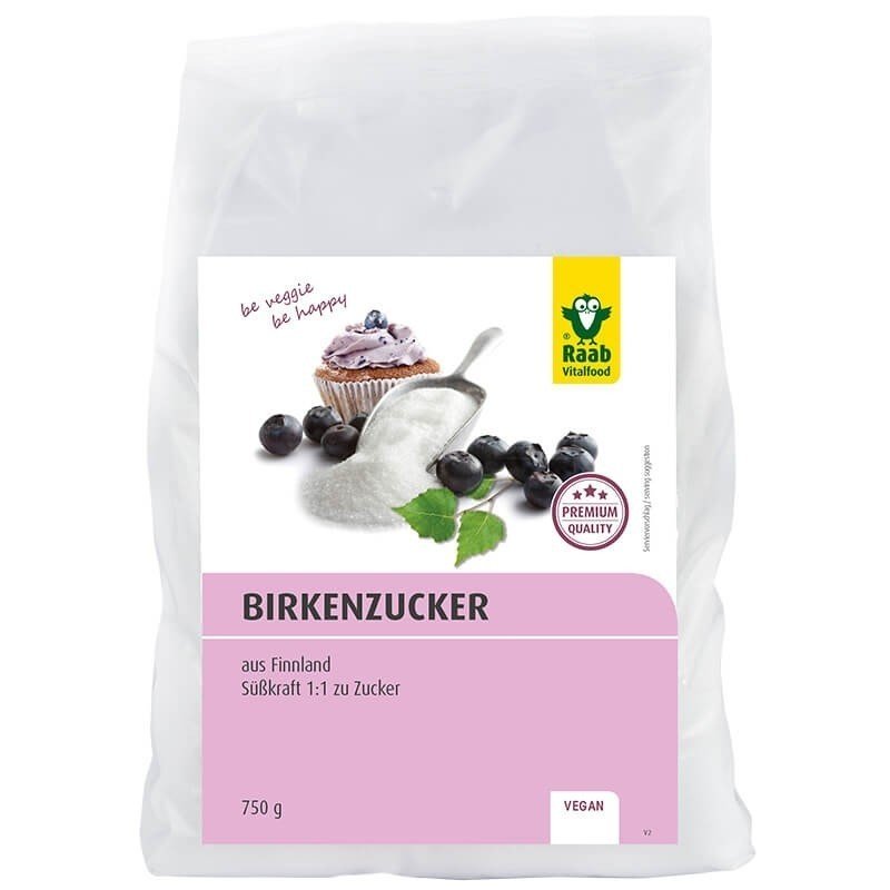 Zahar din mesteacan finlandez (xylitol) premium 750g RAAB
