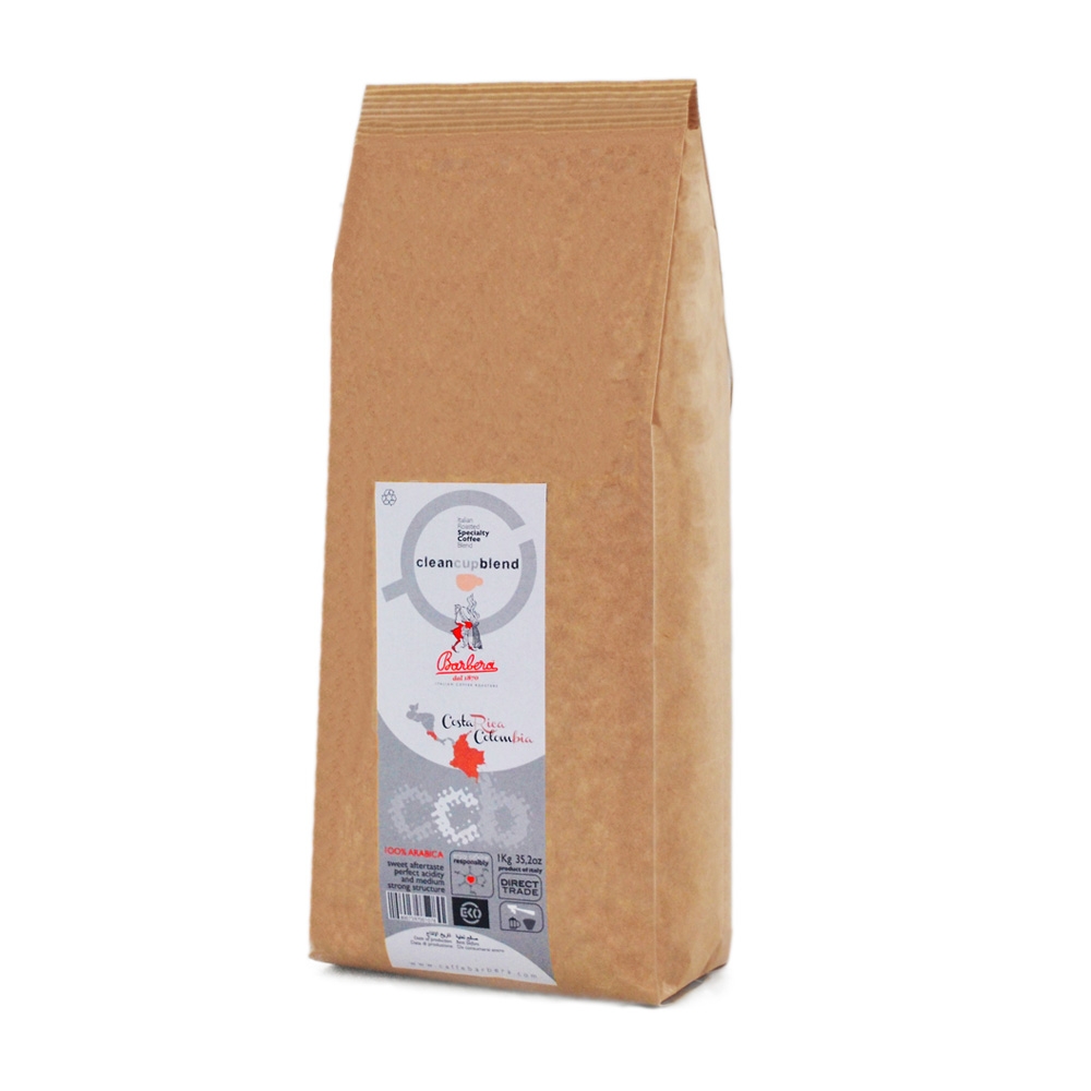 Barbera Caffe Clean Cup Blend 1kg cafea boabe