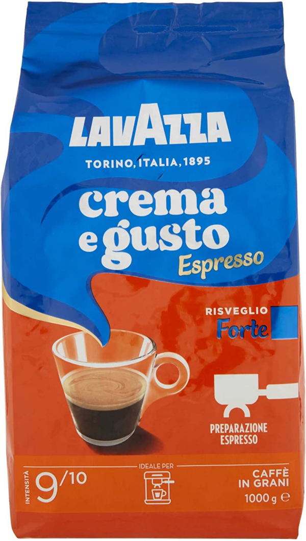Lavazza Crema e Gusto Forte cafea boabe 1kg