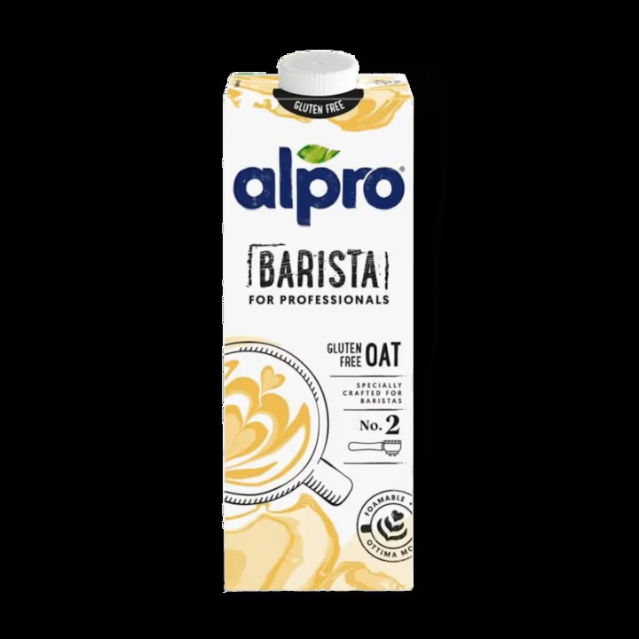 Bautura de ovaz Alpro Barista Oat Gluten Free (spumabila, fara gluten – 1 litru)